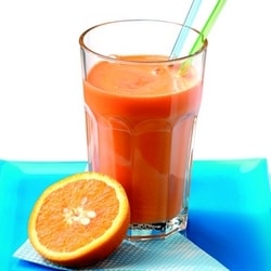 Beetroot, orange & ginger juice